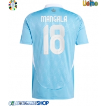 Maglie da calcio Belgio Orel Mangala #18 Seconda Maglia Europei 2024 Manica Corta